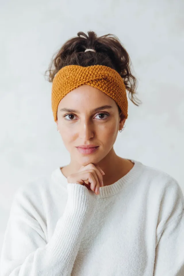 Jyoti Pichul Curry fascia capelli baby alpaca