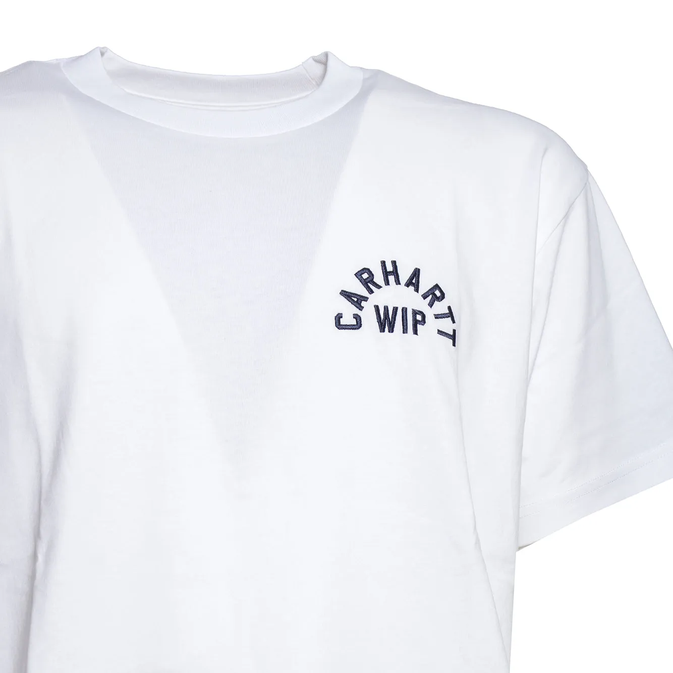 Carhartt WIP Arch Script I037255 T-shirt Cotone Blu Notte