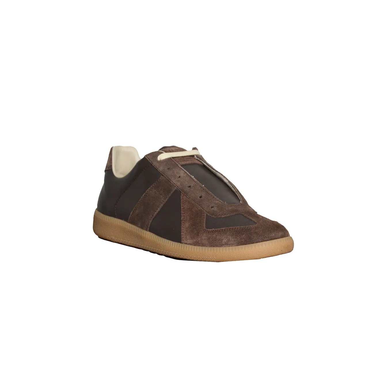 Maison Margiela S57WS0236P1895 Sneaker Marrone Scuro