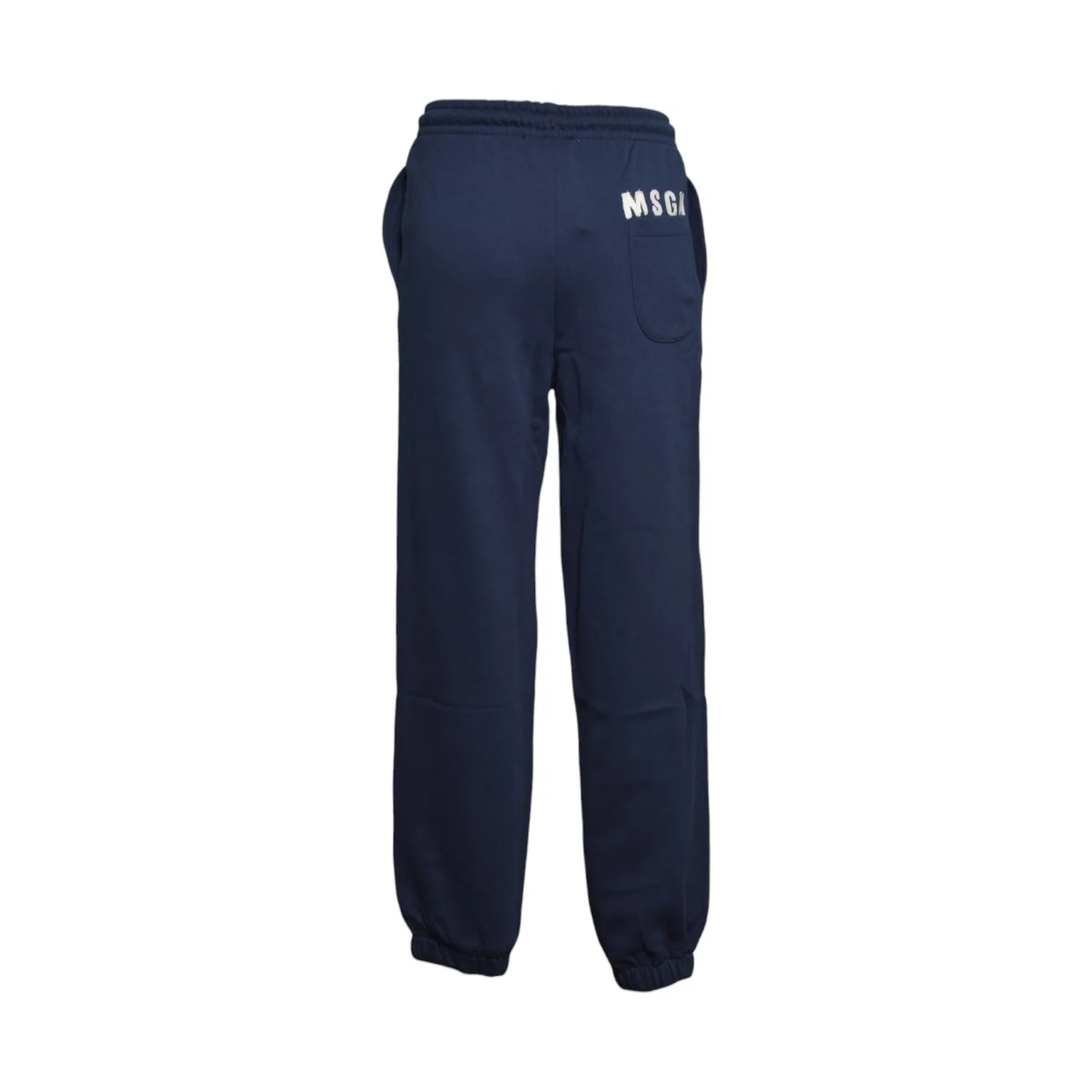 MSGM Junior F6MSJUFP016 pantalone blu ragazzo