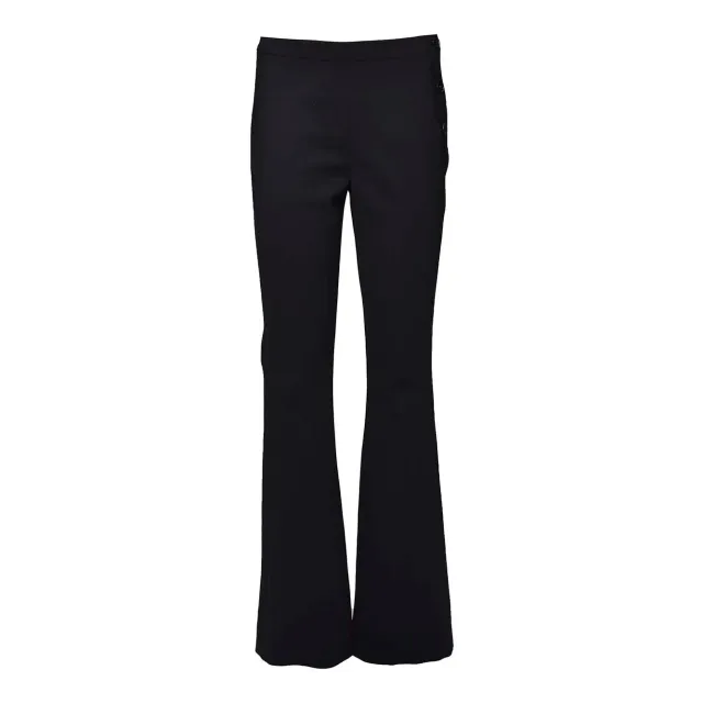 Courrèges Oblique pantalone lana nero donna