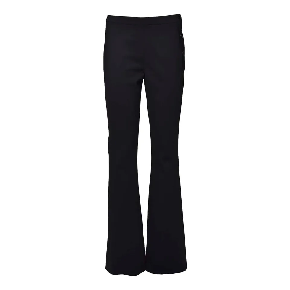 Courrèges Oblique pantalone lana nero donna
