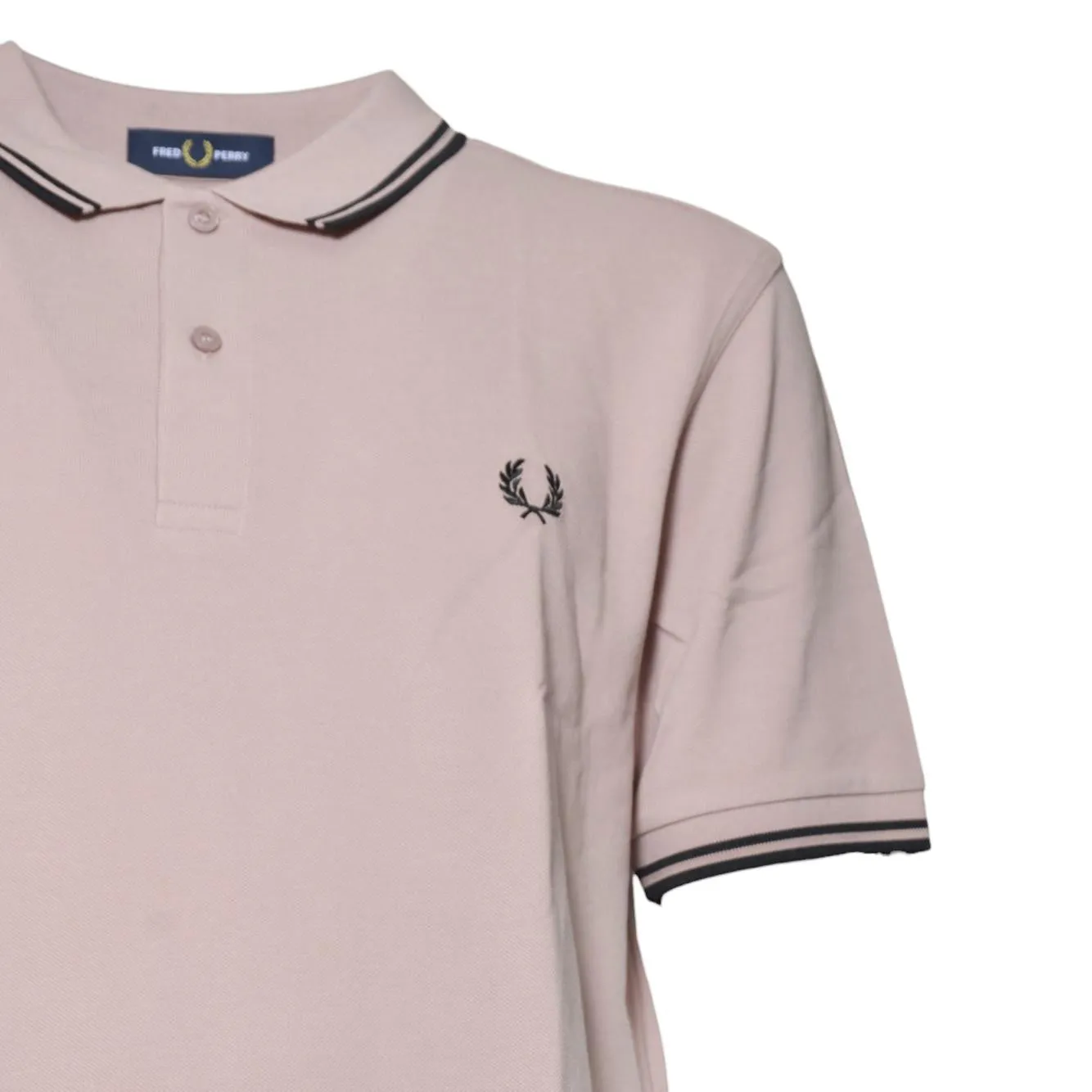 Comme des Garçons Shirt FOT501S25 polo uomo rosa righe