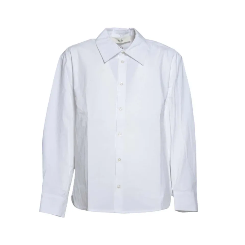 Séfr Trino MFW25TRINOWHI camicia bianca poplin