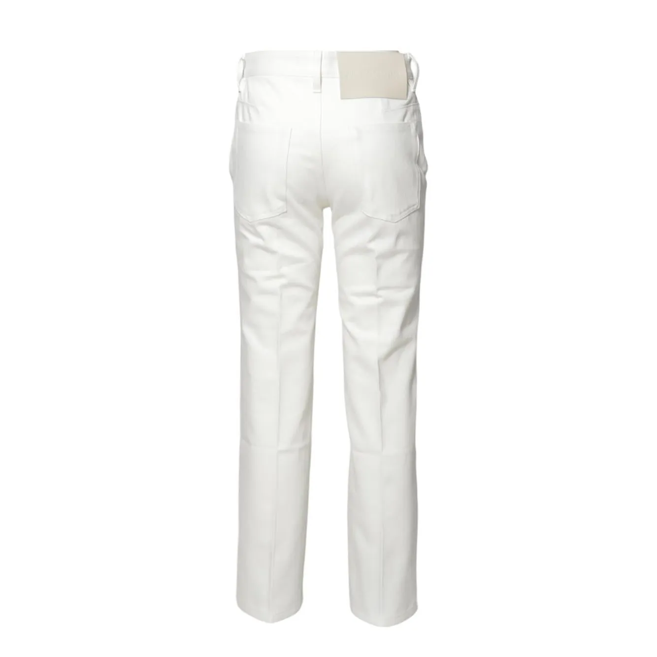 Jil Sander J04KA0120J45288 jeans flare denim panna