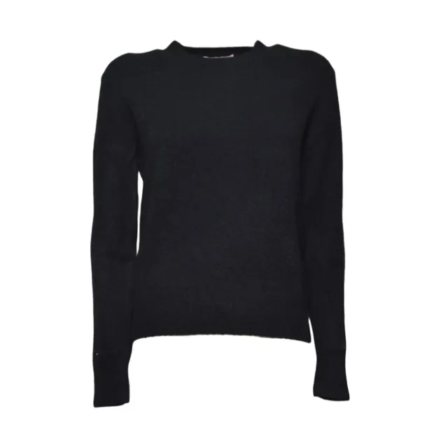 Saint Barth Sorbonne SORB004 cardigan nero alpaca
