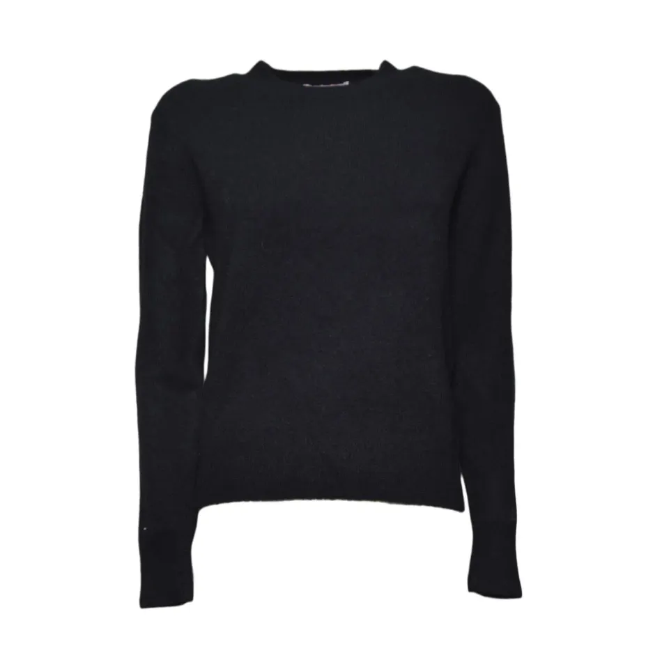 Saint Barth Sorbonne SORB004 cardigan nero alpaca