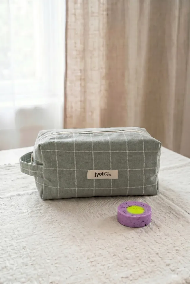 Jyoti Phavvaara beauty case ghiaccio cotone grande