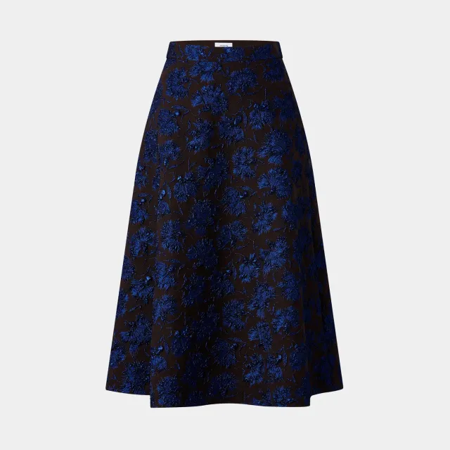 Ports Petal A-Line Gonna Viola Mix Elegante