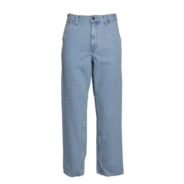 Carhartt WIP Single Knee I032024 jeans blu chiaro cotone