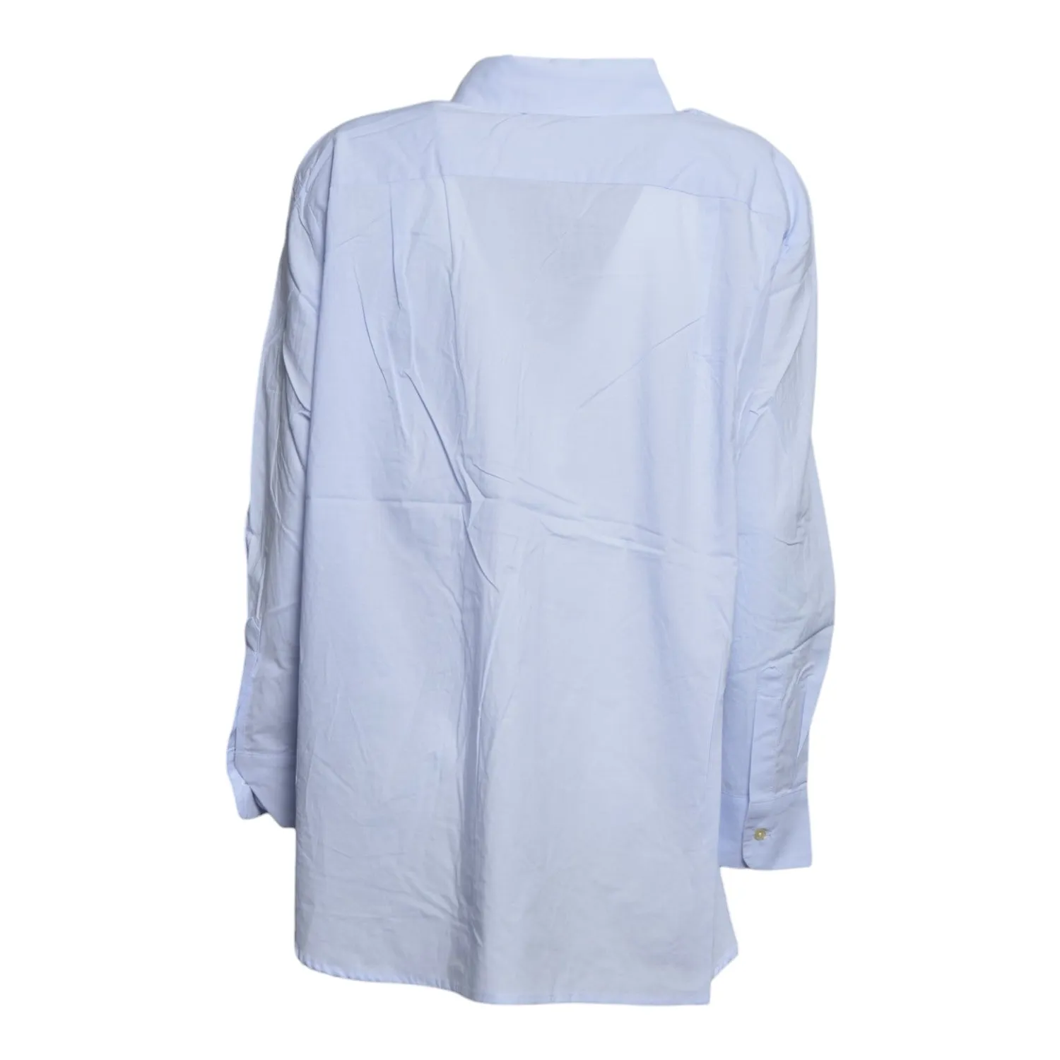 JcSophie P5043 Peaches camicia azzurra stampa pesche