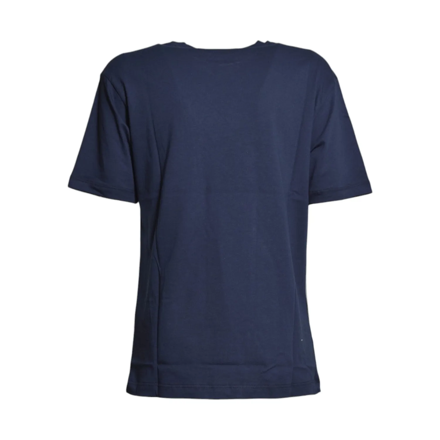 MSGM Junior F6MSJUTH017 t-shirt blu cotone