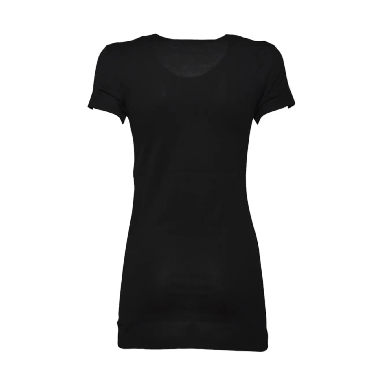 Lemaire TO1352LJ1018 t-shirt lunga nera cotone donna