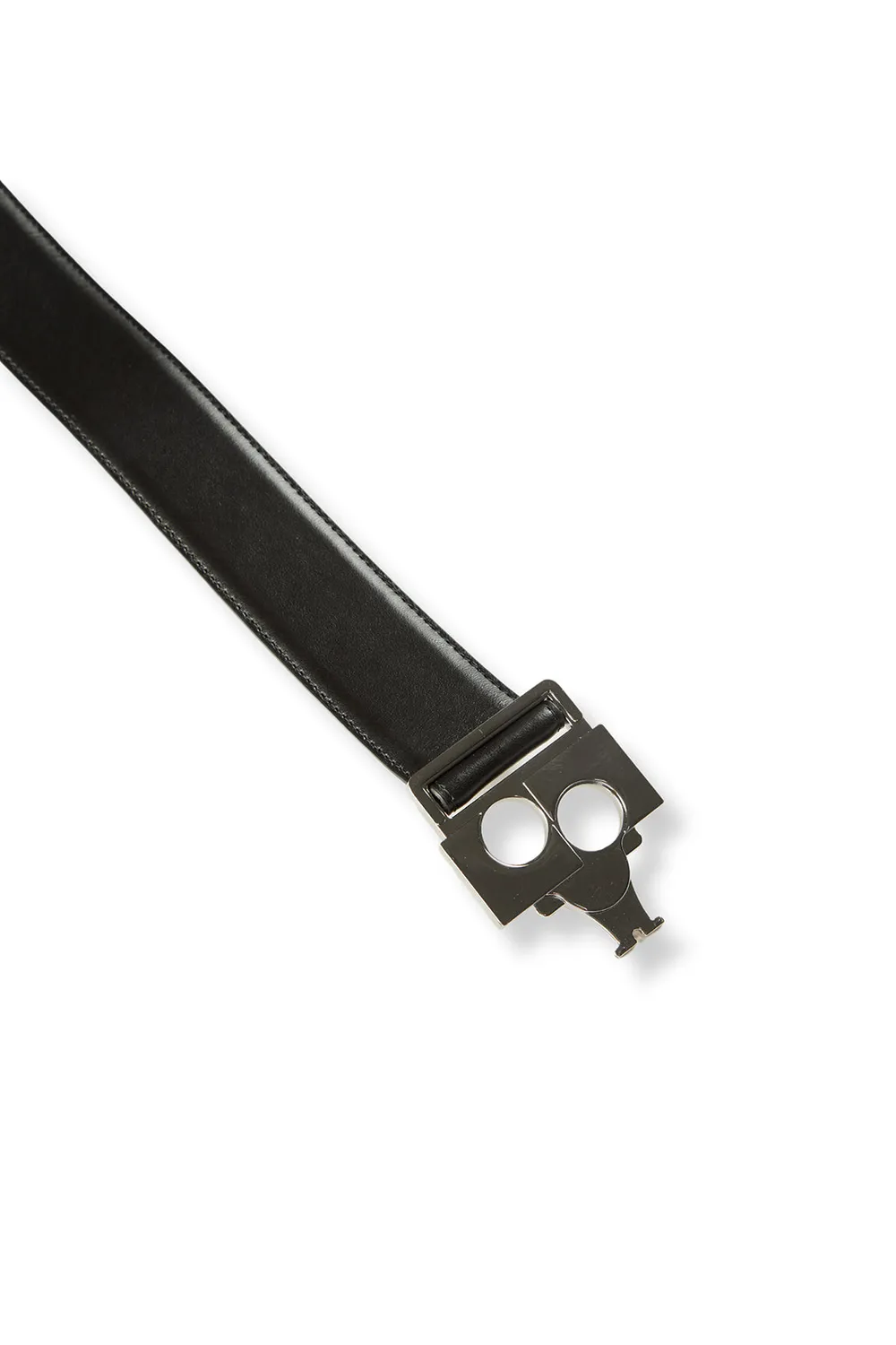 PORTS 1961 Elegant Edge cintura pelle nera