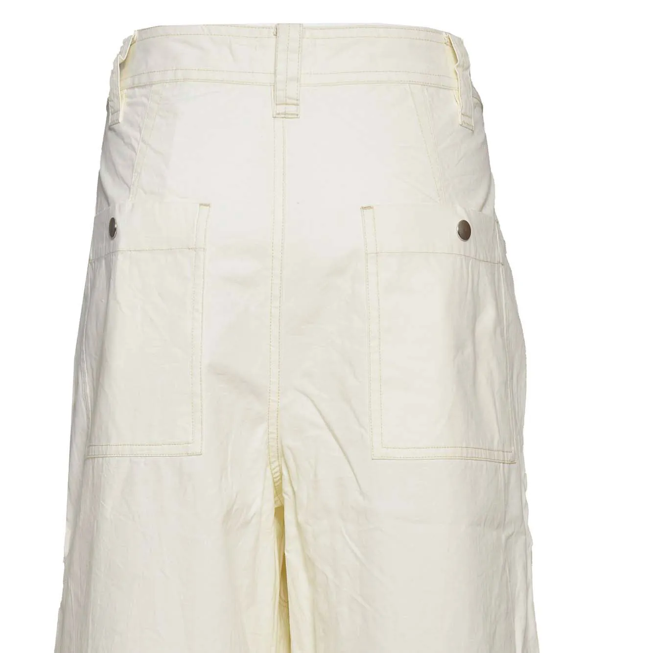Marant Etoile PA0279FAB1G04E Kelvin cargo ecrù cotone