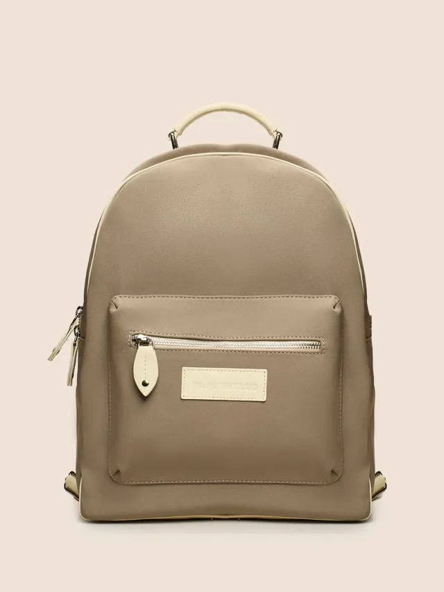 Paul Taylor Zaino Tessuto Tecnico Grigio con Piping