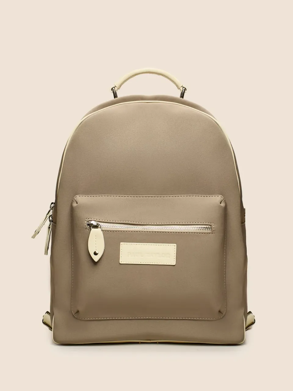 Paul Taylor Zaino Tessuto Tecnico Grigio con Piping