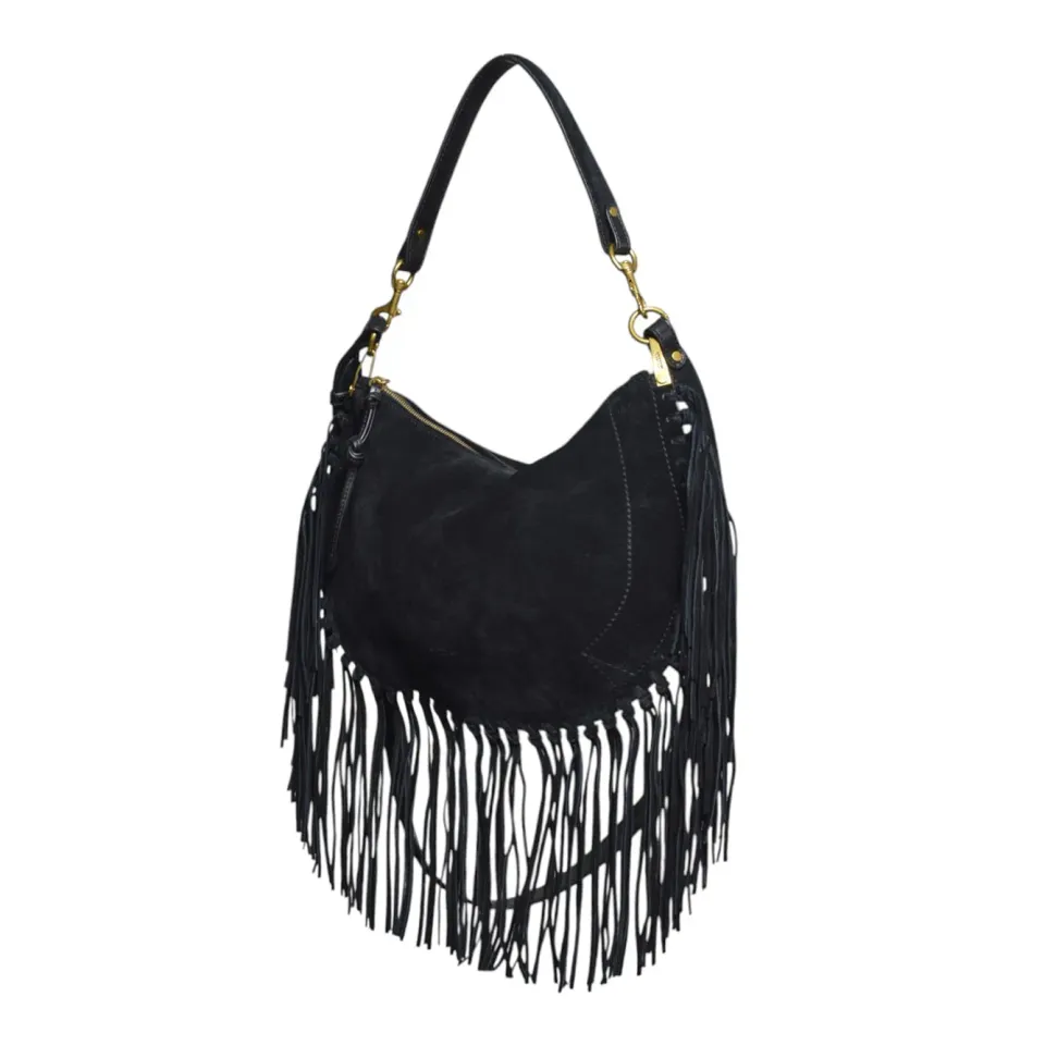 Isabel Marant Oskan BF0066FCC3C14M borsa pelle nera