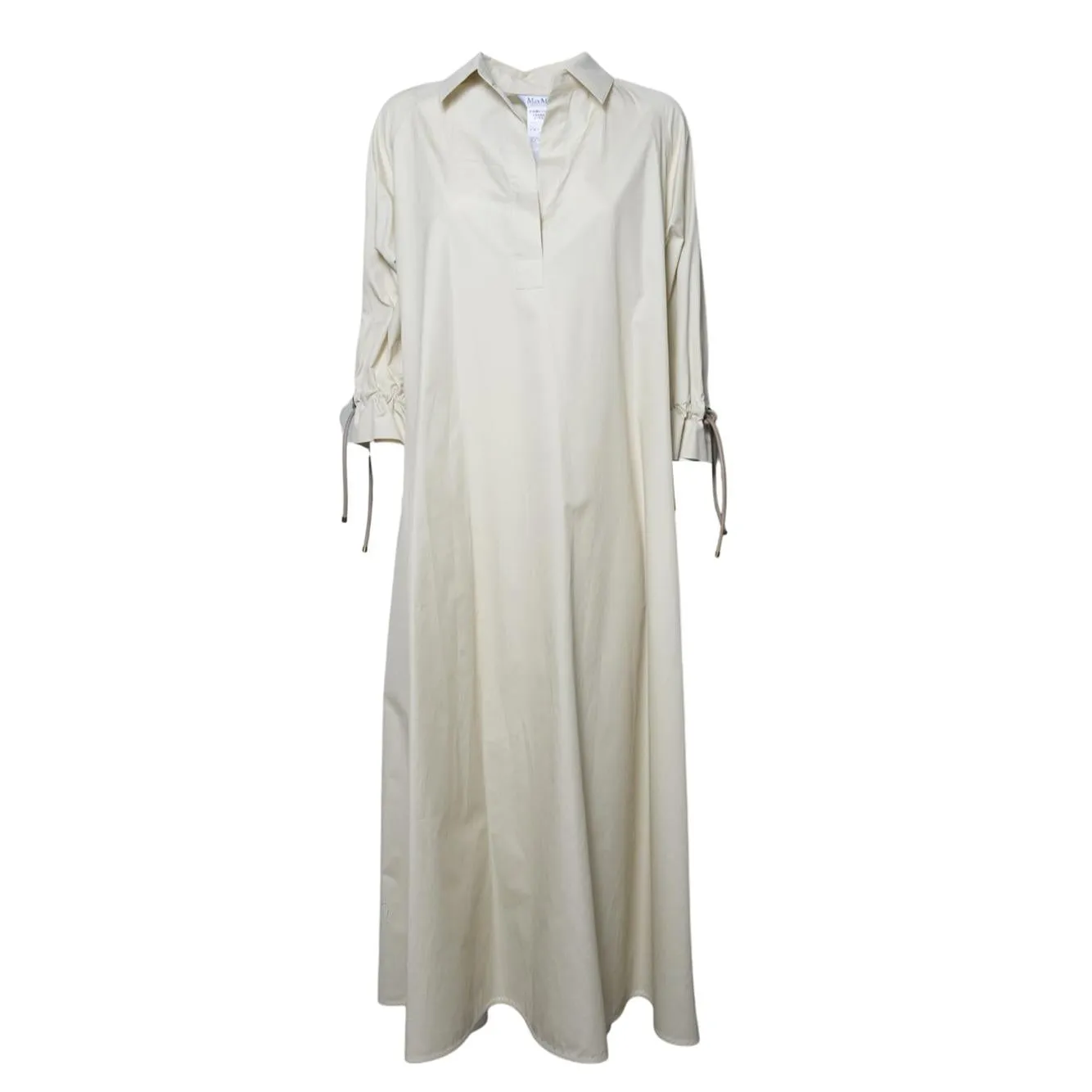 MaxMara Mirto 2611221152600 abito beige cotone