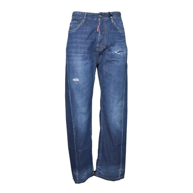 Dsquared2 S71LB1736S30341 jeans loose twist denim