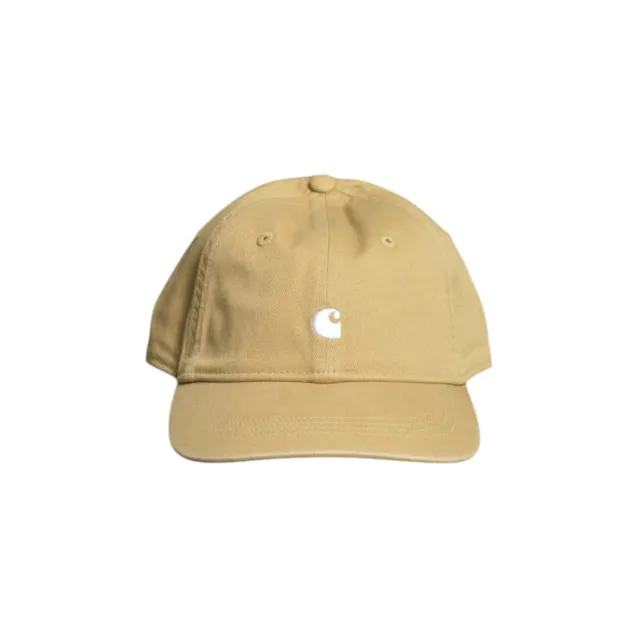 Carhartt WIP cappello Madison Logo Cap grigio cotone