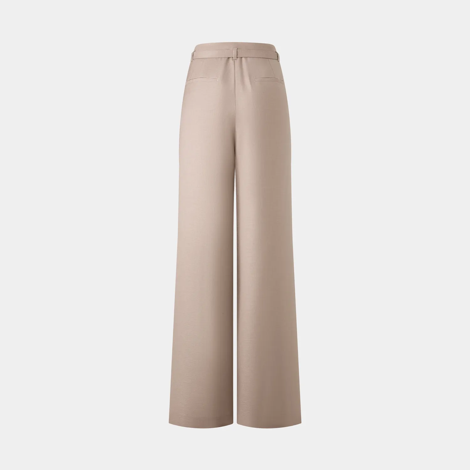 PORTS Chill Day pantaloni palazzo beige poliestere