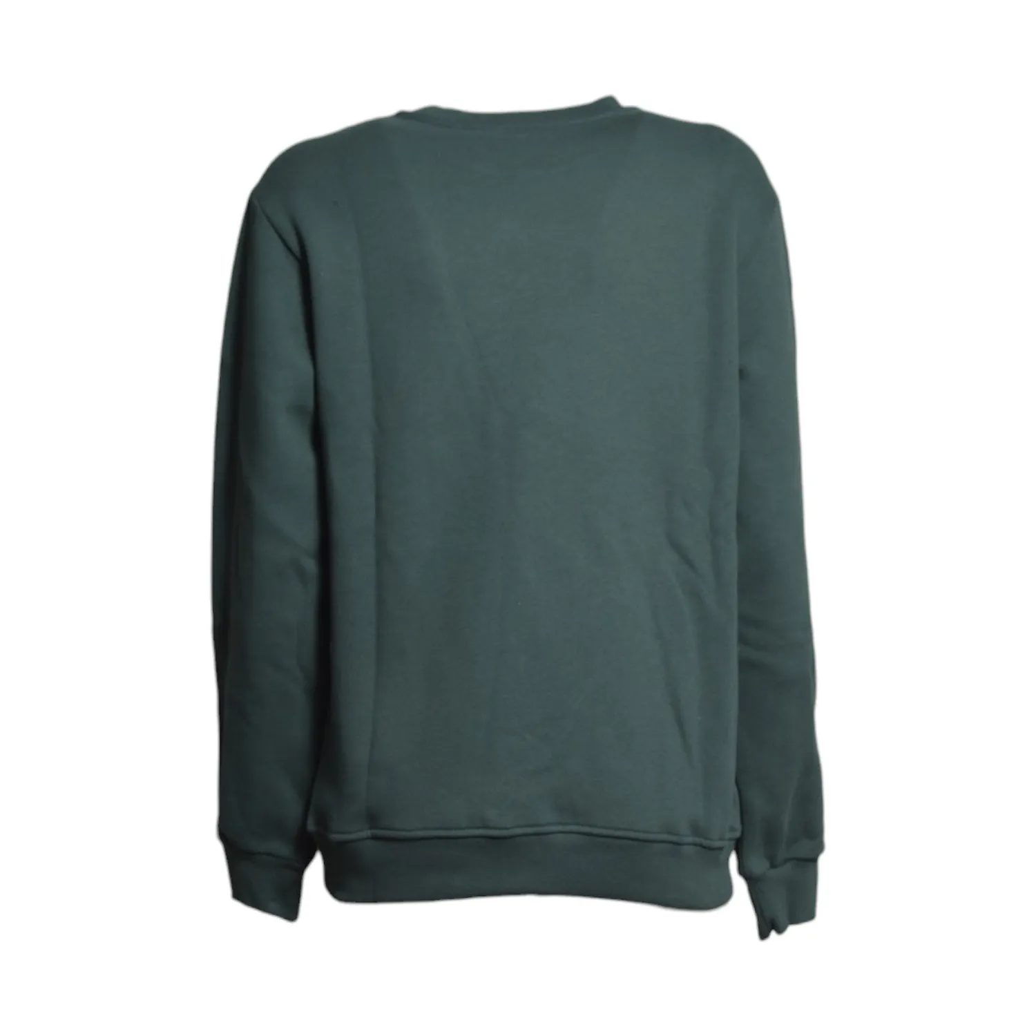 MSGM Junior F6MSJUSW015MS095 felpa bambino verde cotone