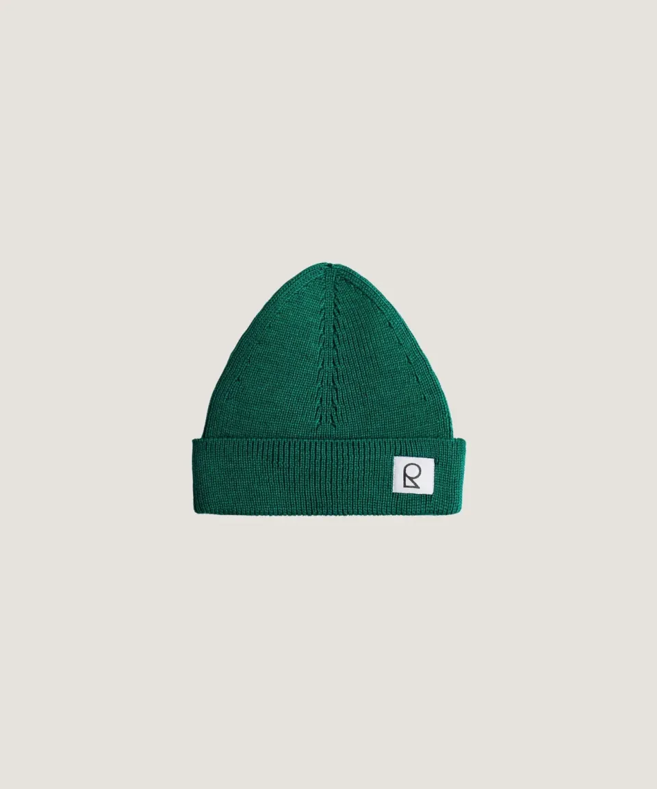 Rodier Cappello Lana Merino Verde Bottiglia Unisex