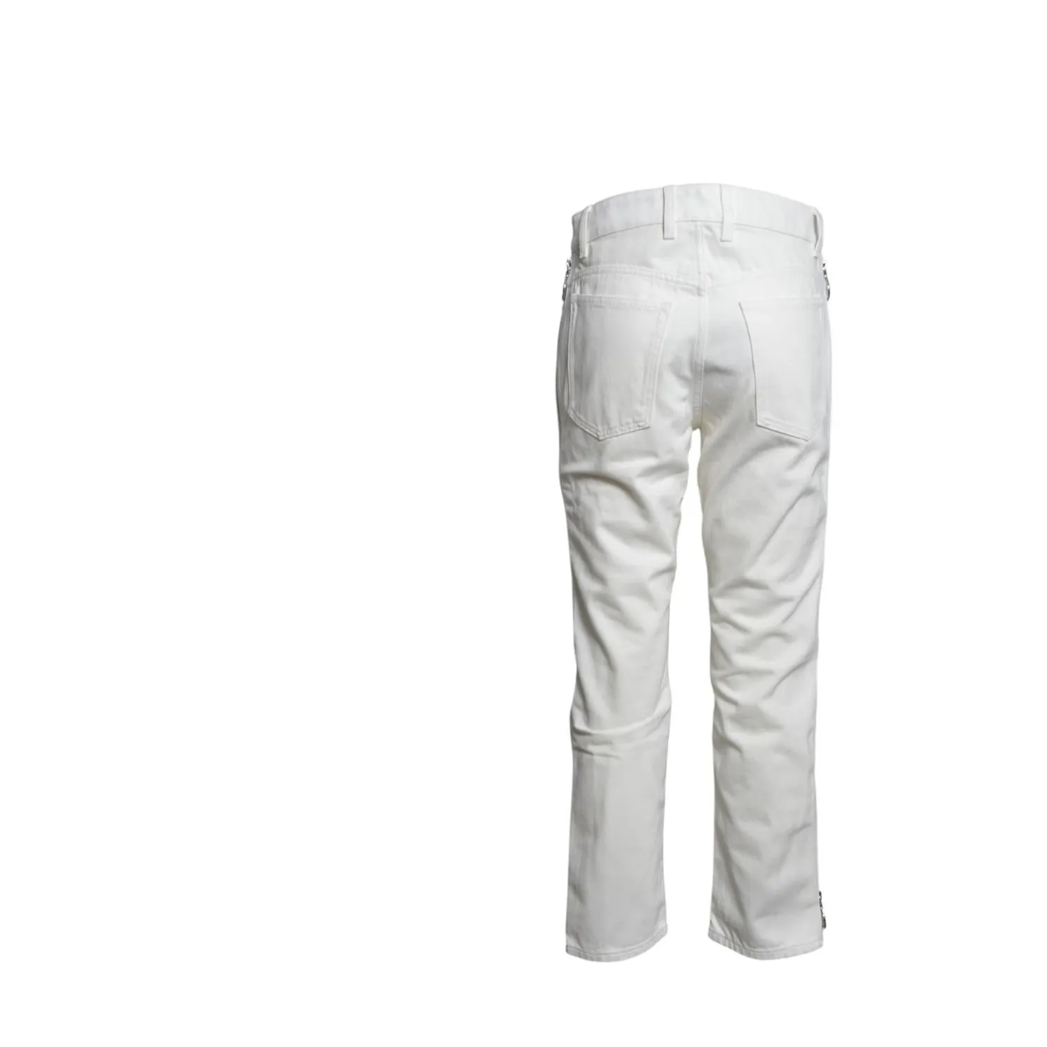 Rabanne 26PCPA067CO0526 jeans denim bianco