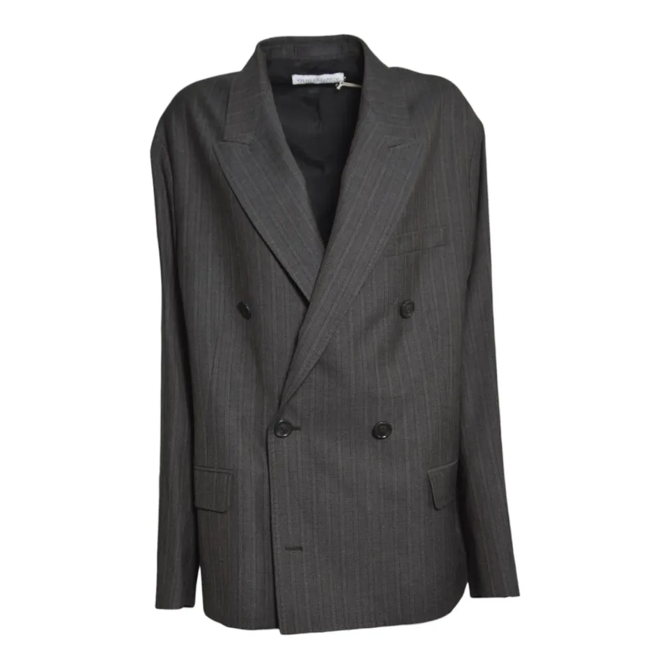 Our Legacy M4260HPS Halt blazer antracite gessato uomo