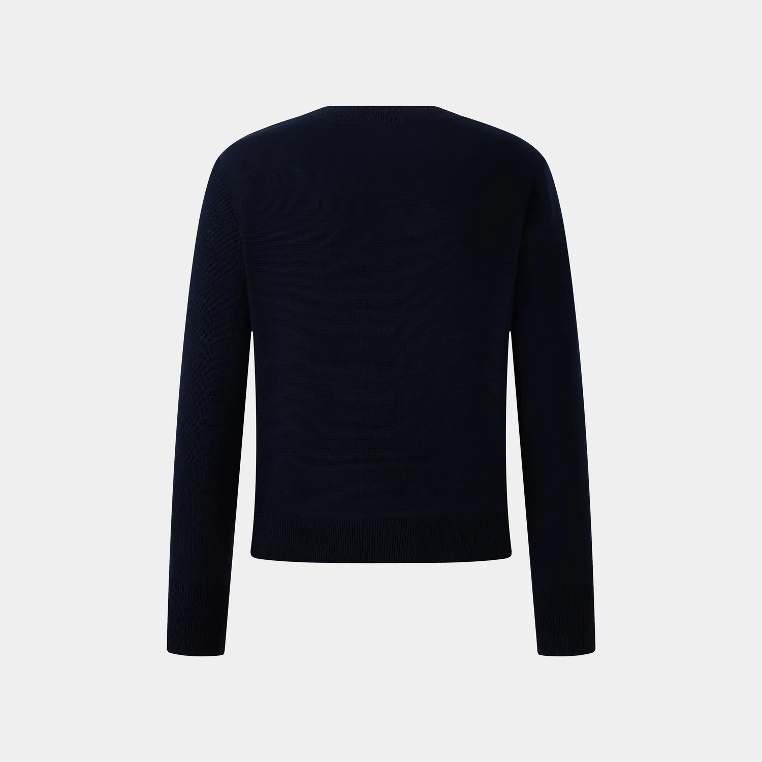 PORTS Globe Motif maglione blu navy M