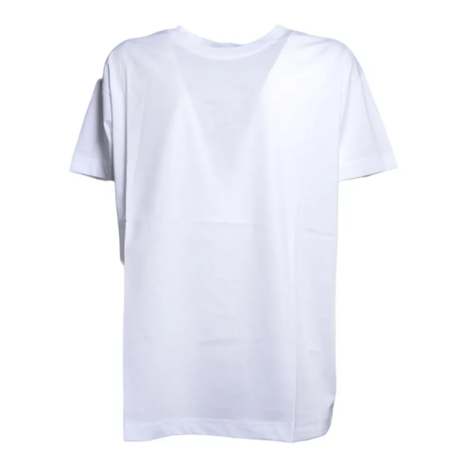 Solotre M1AB0192A02 t-shirt bianco panna 100% cotone