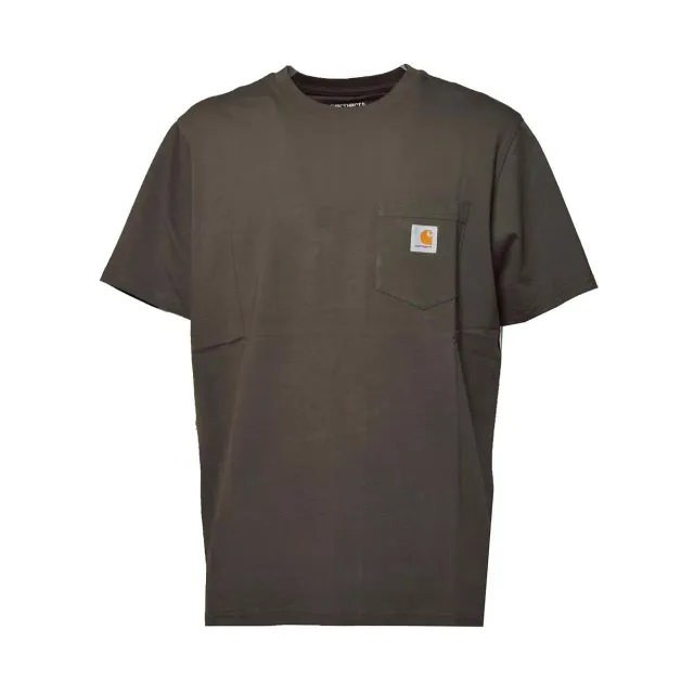 Carhartt WIP Pocket I030434 t-shirt grigio scuro