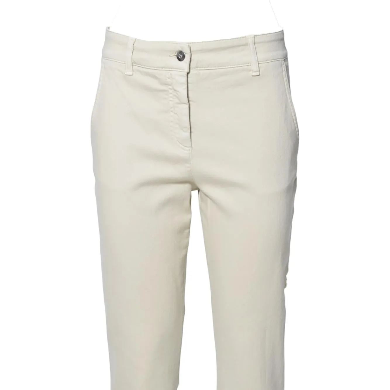 Room52 Vida T800TRF07 pantalone beige denim stretch