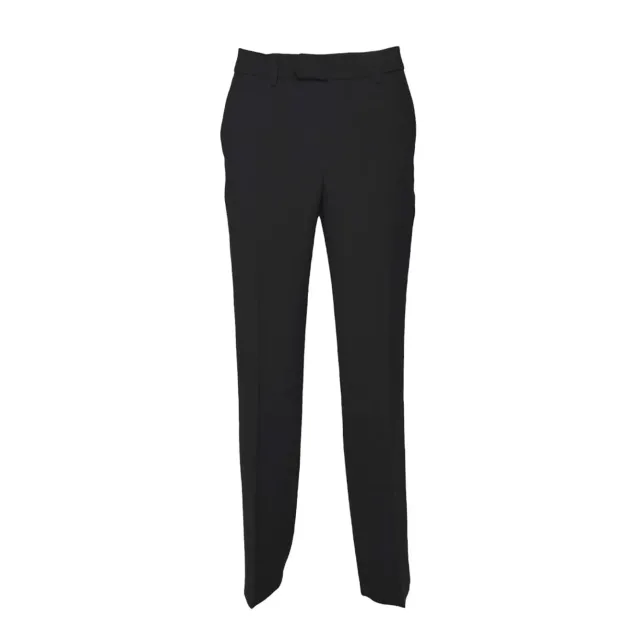 Aspesi G0189P001 pantalone nero crepe cady