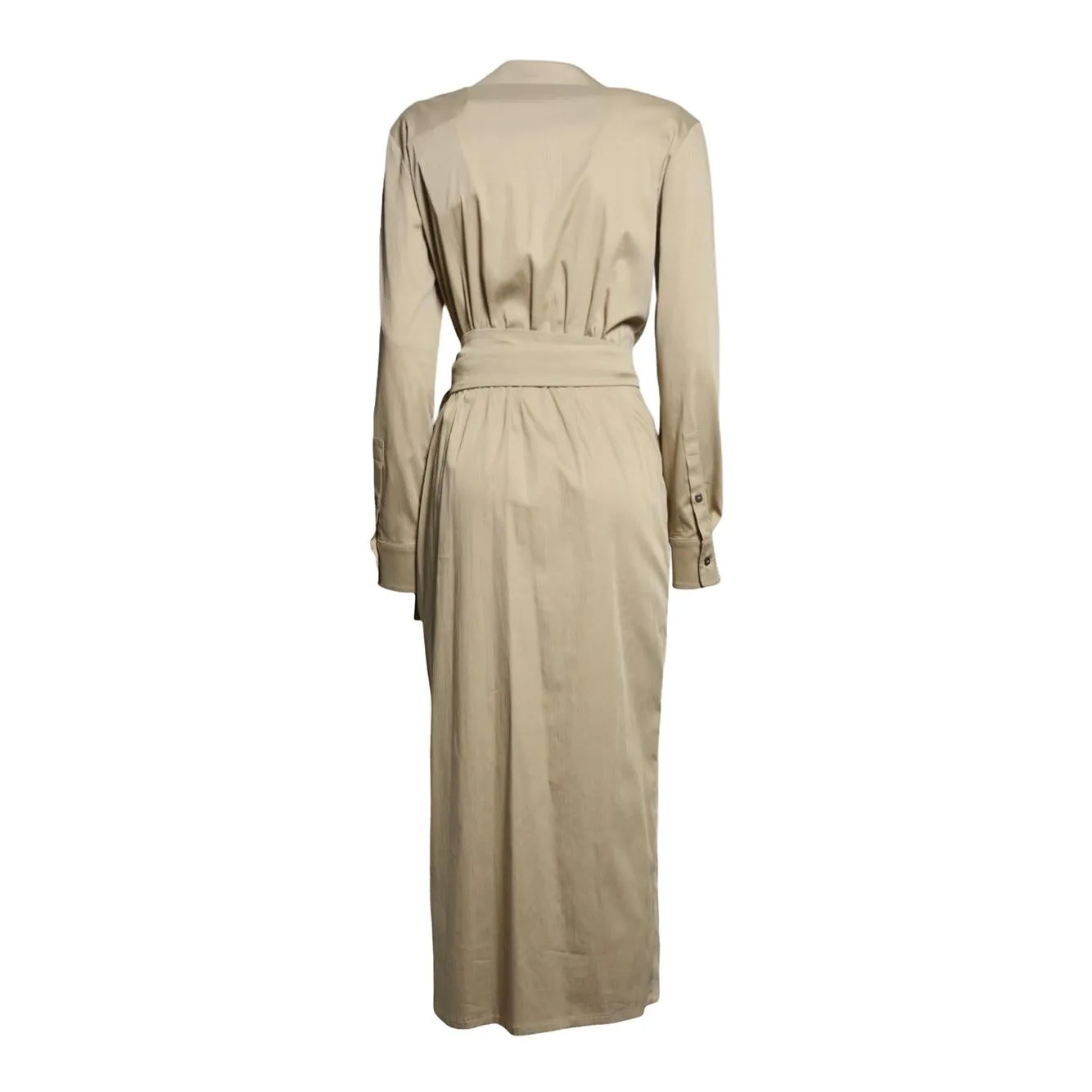 Max Mara 2611221202600 abito donna beige cotone