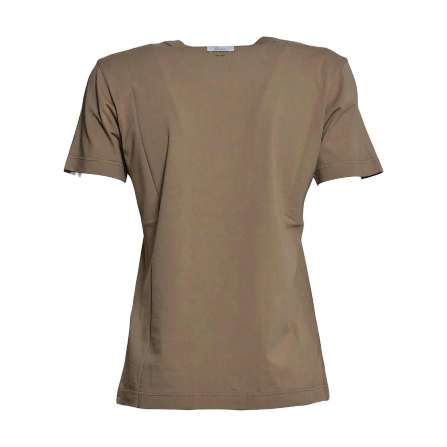 Grifoni Tavia G1AC0055 t-shirt donna beige
