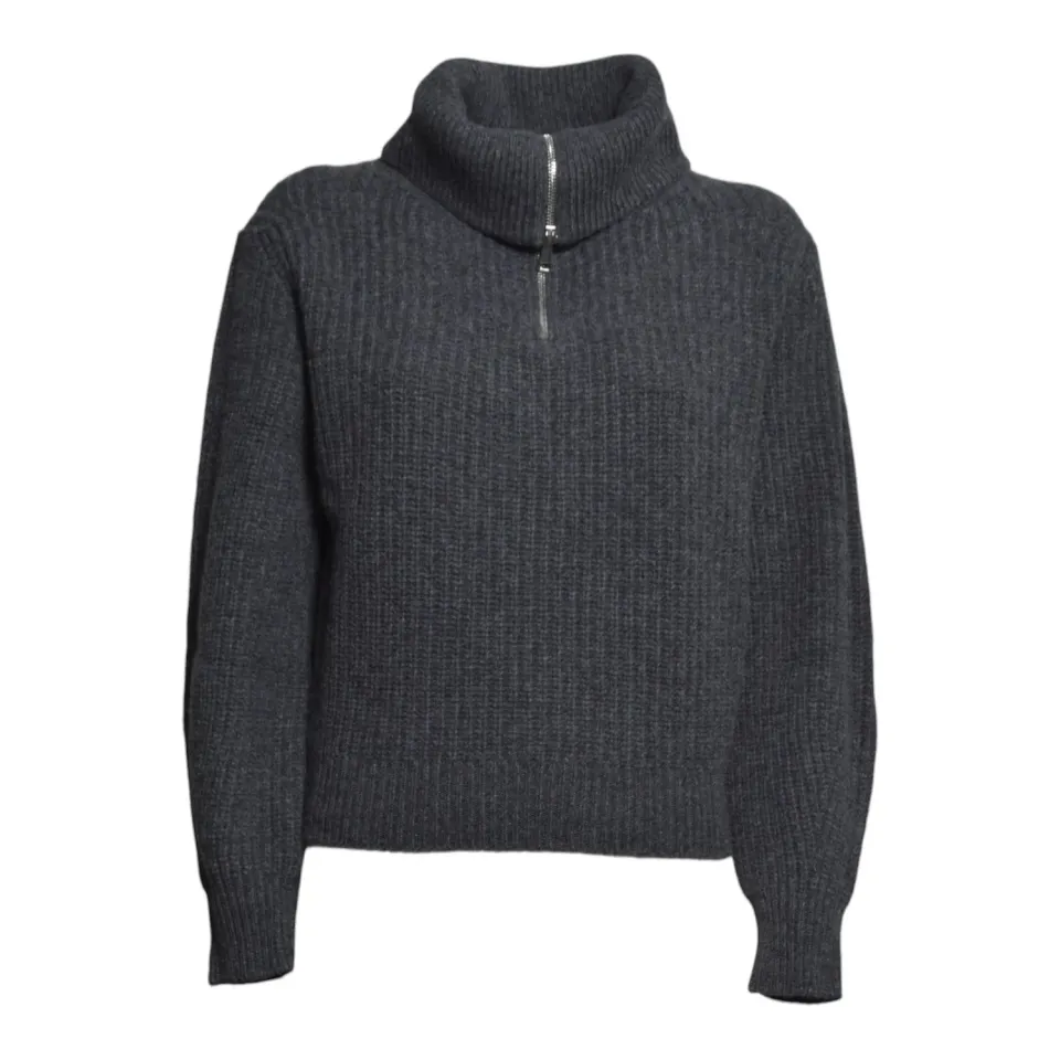 Max Mara Weekend 232326 cardigan donna grigio in lana