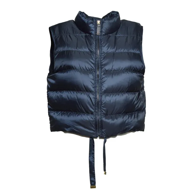 Max Mara The Cube Favilla gilet blu notte poliestere