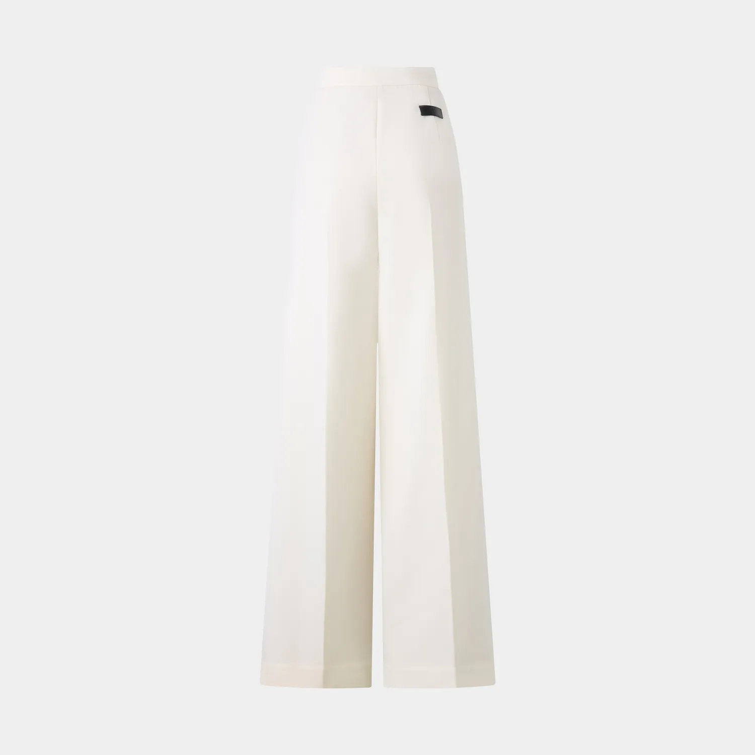PORTS Relaxed Fit pantaloni crema vestibilita rilassata