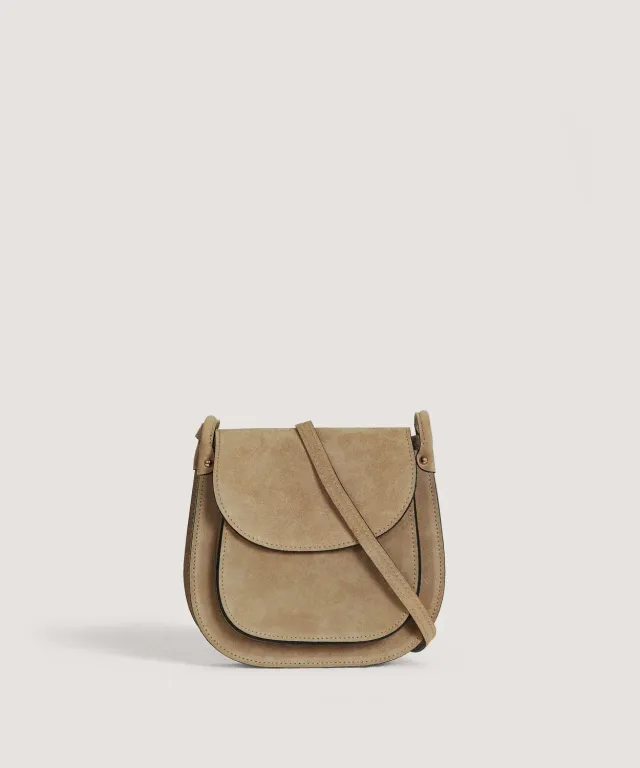 Rodier Borsa Vicky Donna Tracolla Beige Scuro Pelle
