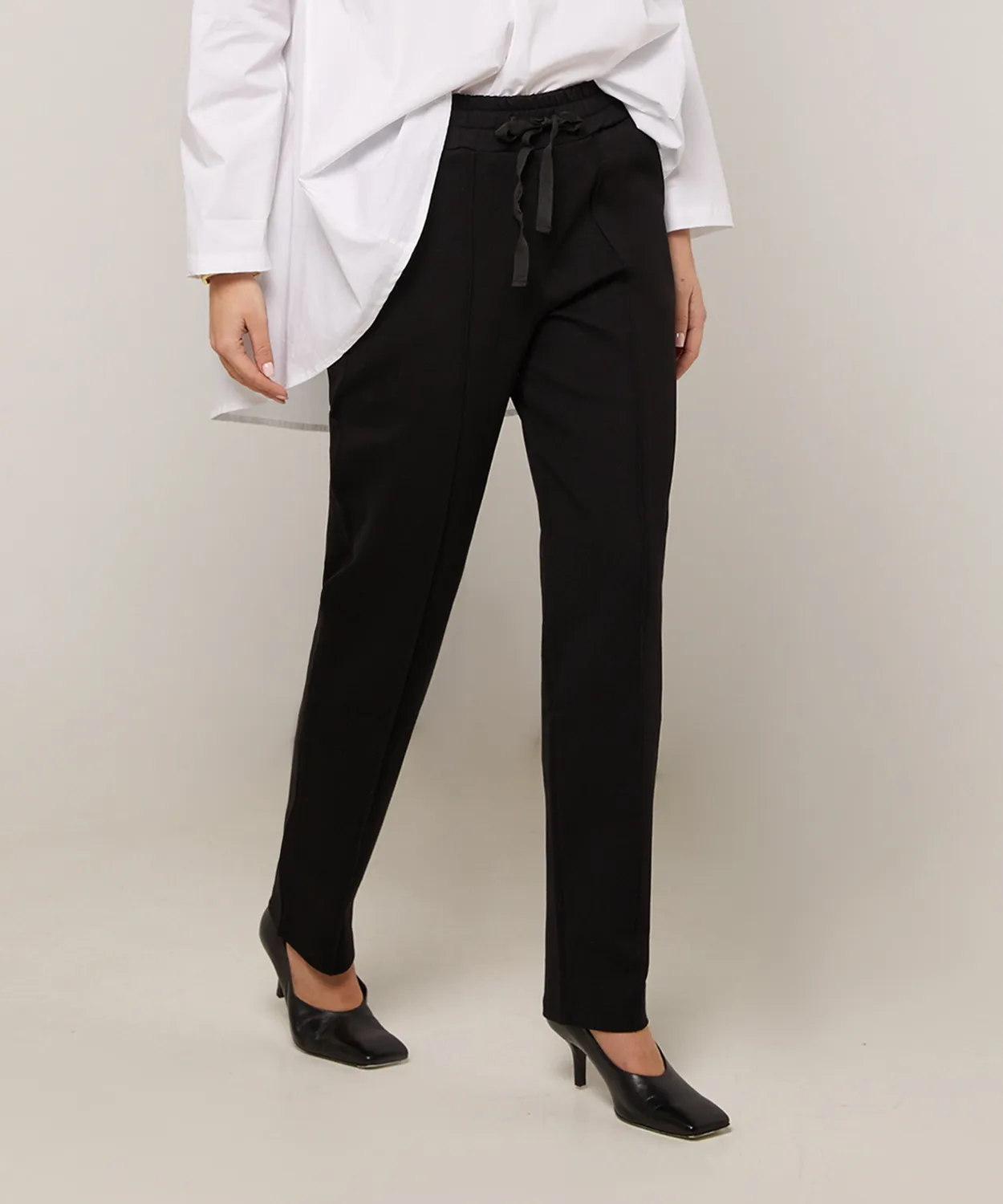 Rodier Milano pantaloni jogging maglia donna neri