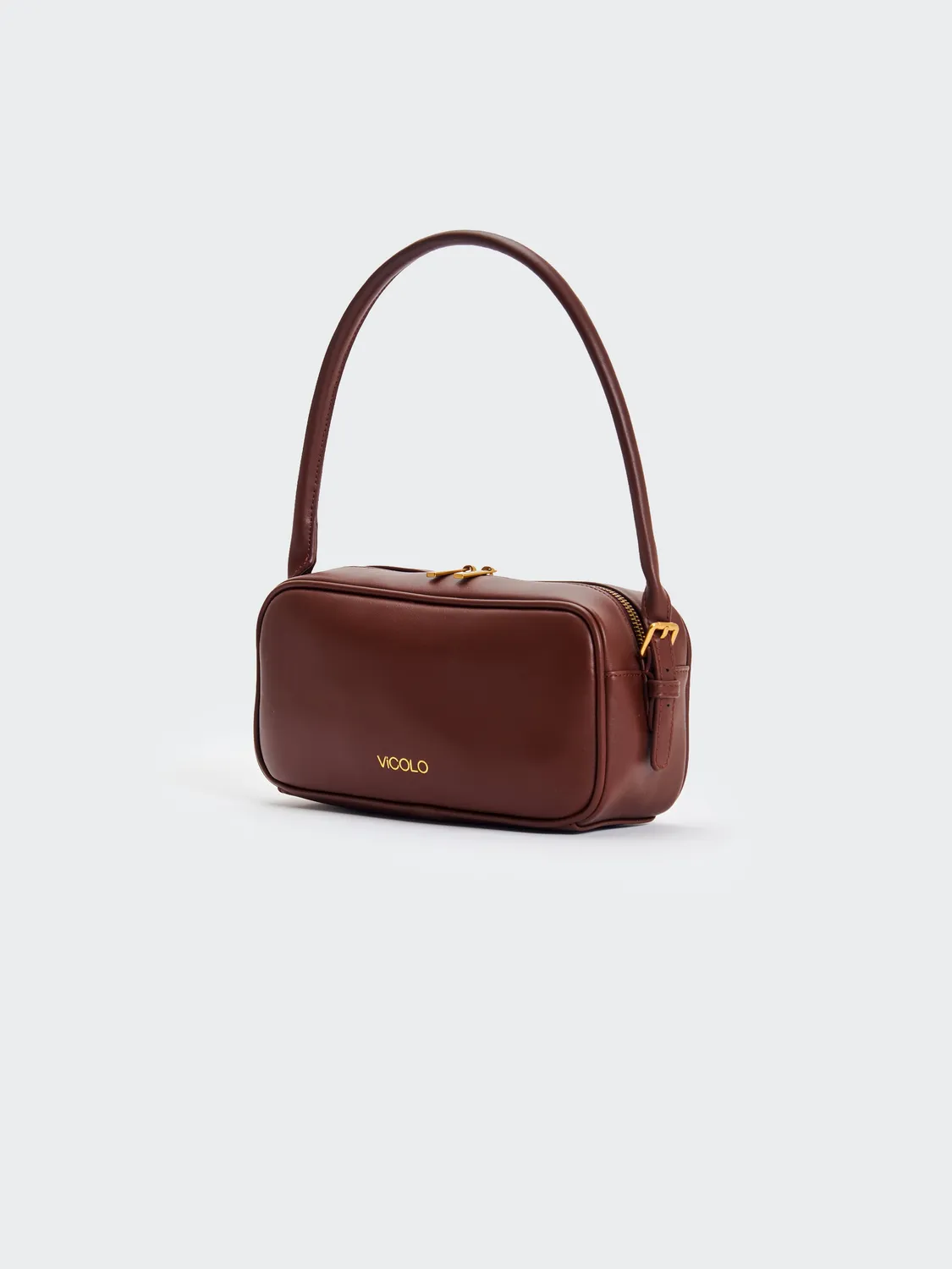 Vicolo Trunk borsa a spalla moka