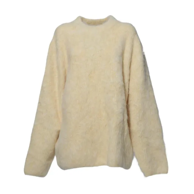 Séfr Haru pullover giallo S in alpaca spazzolata