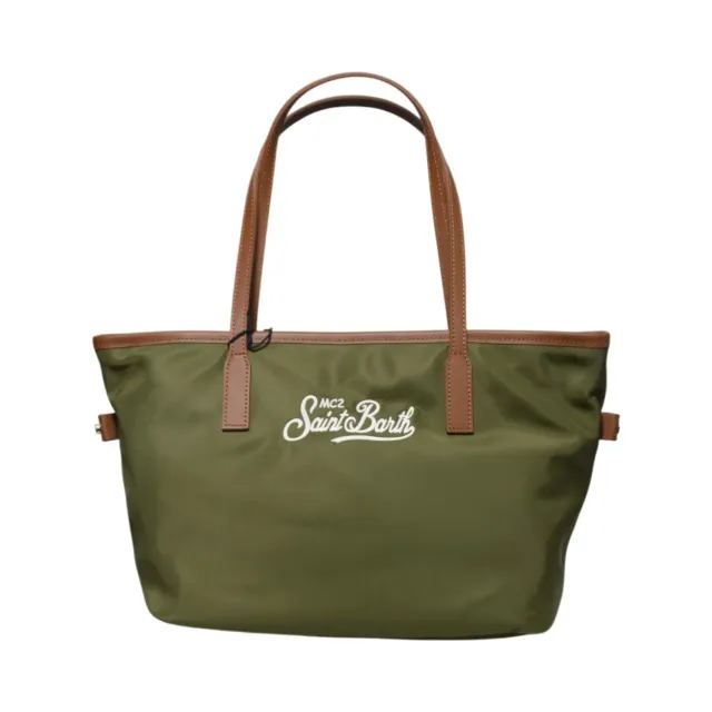 Saint Barth CB0004 City Bag Mid Nylon Khaki