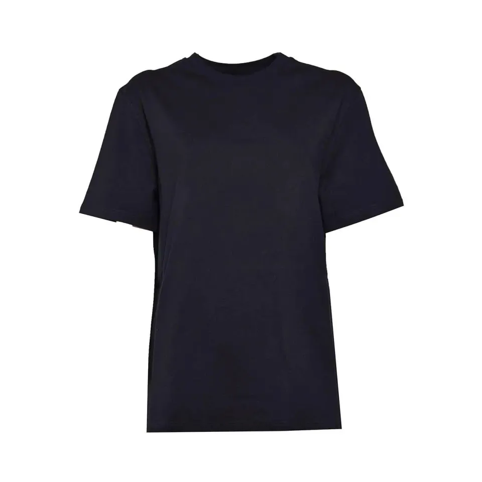 Jil Sander Universal J02GC0128J46219 t-shirt nera cotone