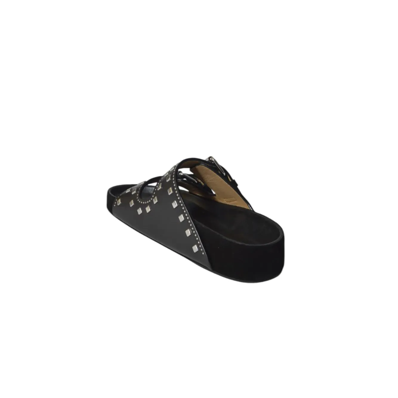 Isabel Marant Lennyo SD0118 sandali neri pelle borchie