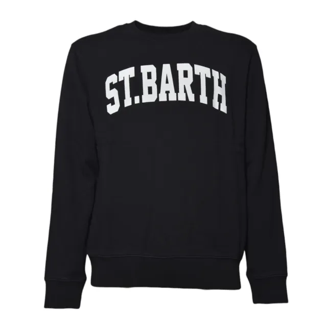 Saint Barth Soho SOH0004 felpa girocollo nera