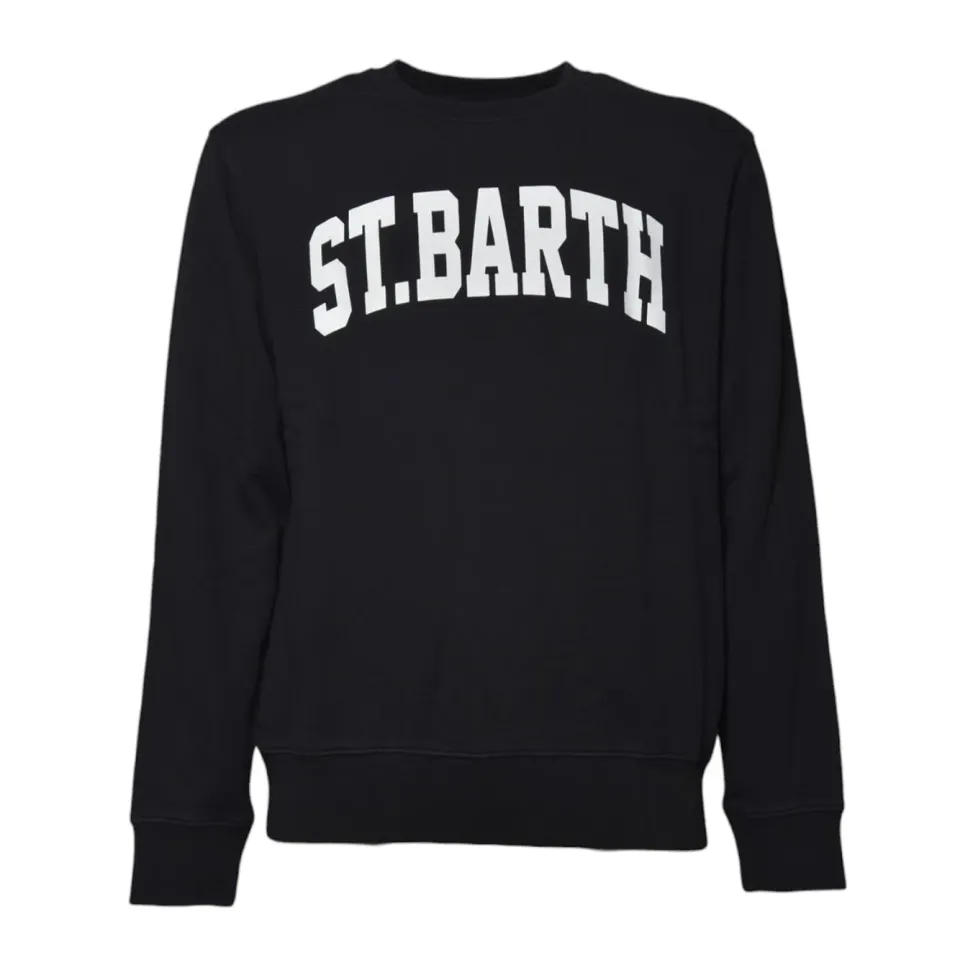 Saint Barth Soho SOH0004 felpa girocollo nera