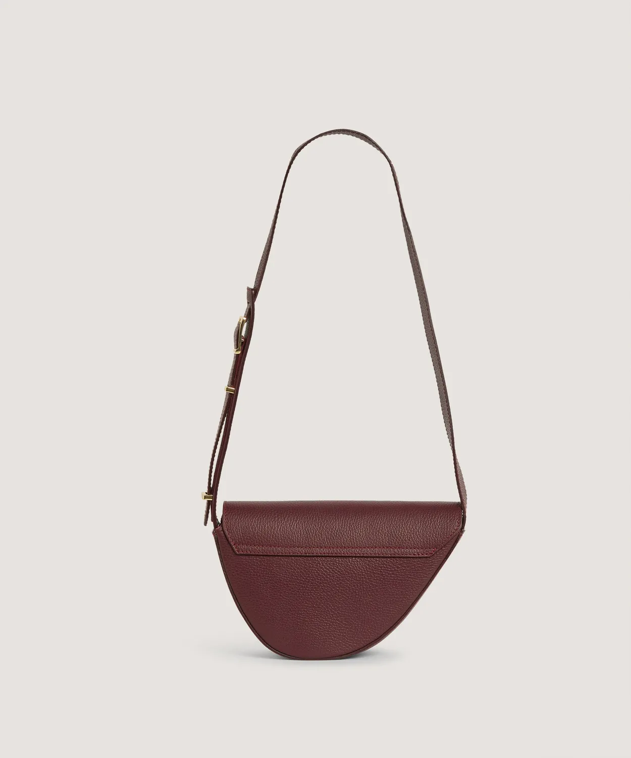 Rodier Borsa Valeria Pelle Tracolla Rosso Bordeaux